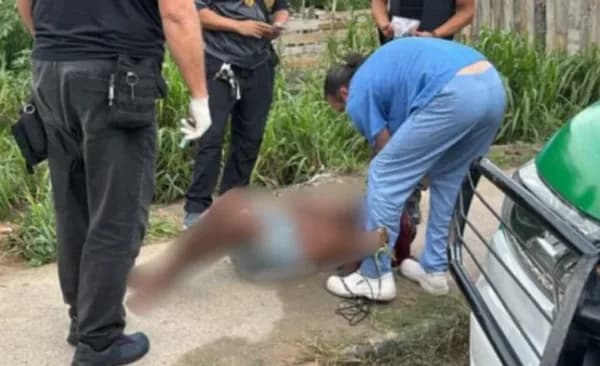 Corpo amarrado e com sinais de tortura é encontrado em matagal na Cidade Nova