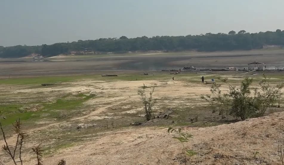 Seca severa: nível do rio Negro começa a subir após 4 dias de estabilidade