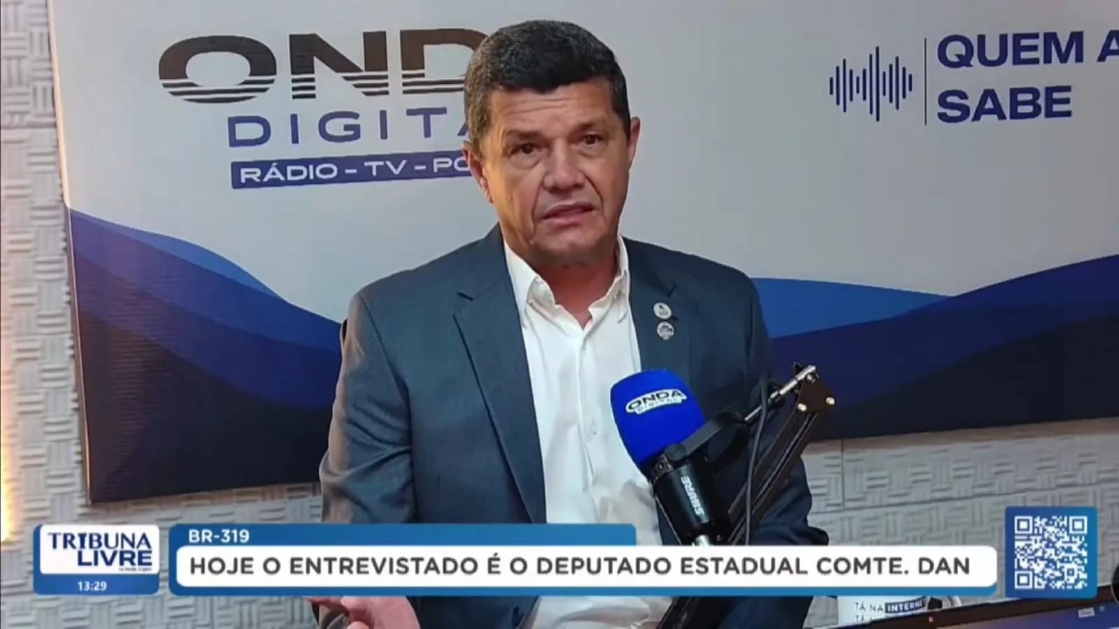 Comandante Dan sobre demora para pavimentação da BR-319: “o que falta é vontade política”