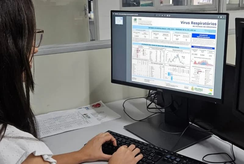 Amazonas registra 54 mortes por vírus respiratórios; mais de 3,6 mil casos notificados