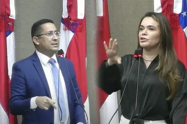 Após interromper discurso de deputada, parlamentares discutem durante sessão plenária na Aleam