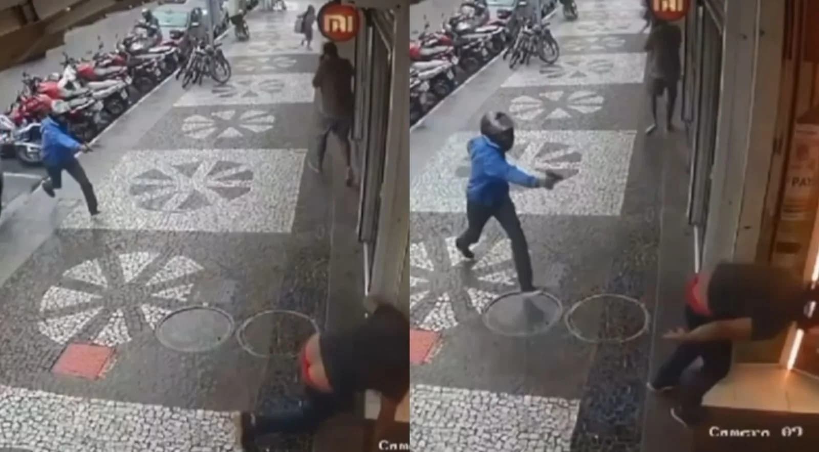 VÍDEO: Atirador invade shopping no ES, atinge duas pessoas e morre durante fuga
