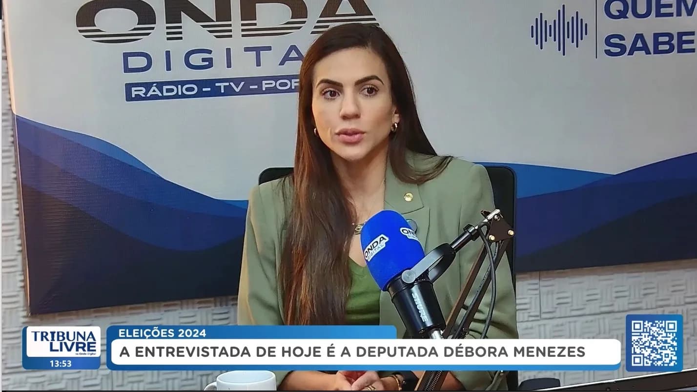Débora Menezes revela que Coronel Menezes não foi a evento de Alberto Neto e Bolsonaro, mas enviou bases
