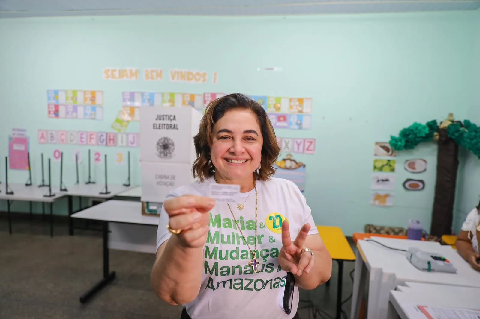 Candidata a vice, Maria do Carmo está confiante em vitória nas urnas: “Povo quer mudança”