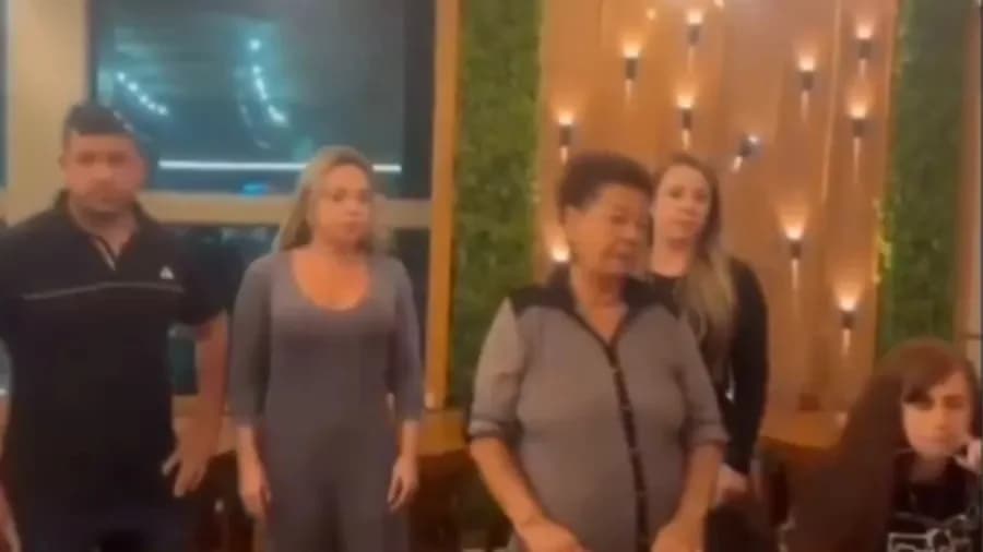 RJ: Idosa condenada por estupro é presa no meio da sua festa de aniversário de 70 anos