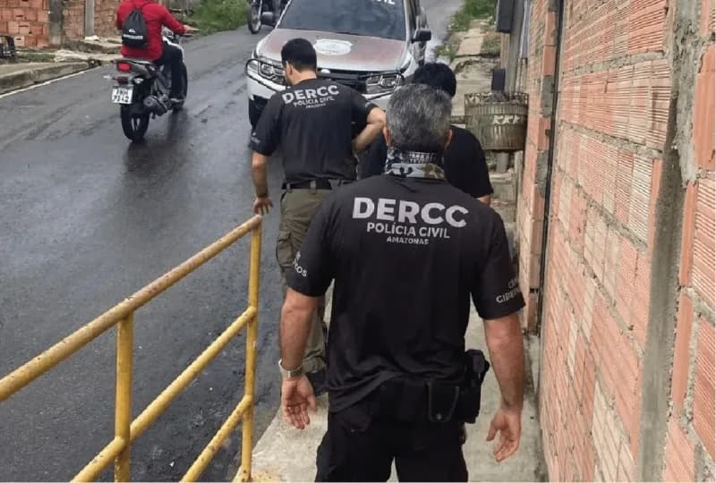 Jovem é preso por armazenar pornografia infantil e planejar ataques em escola do AM