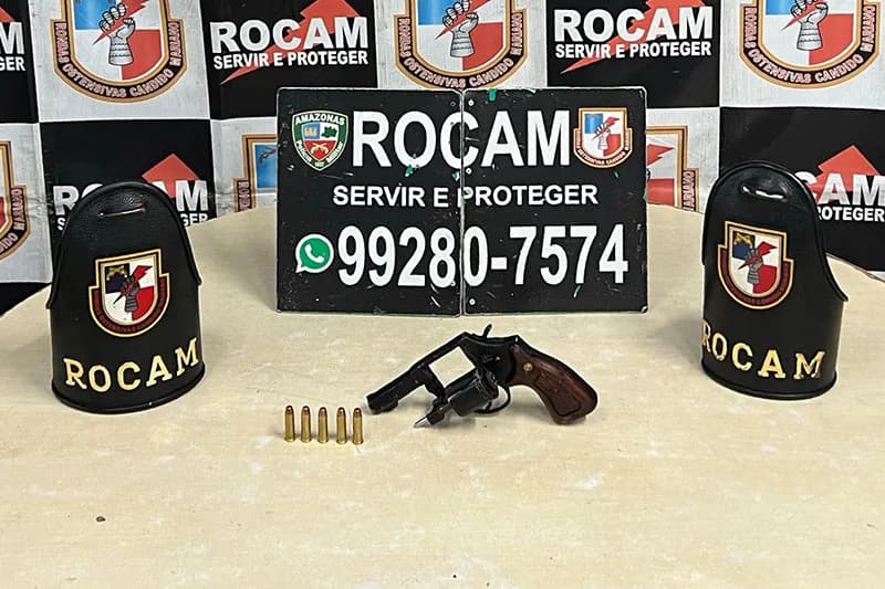 AM: ações da PM prende quatro pessoas com drogas e armas de fogo