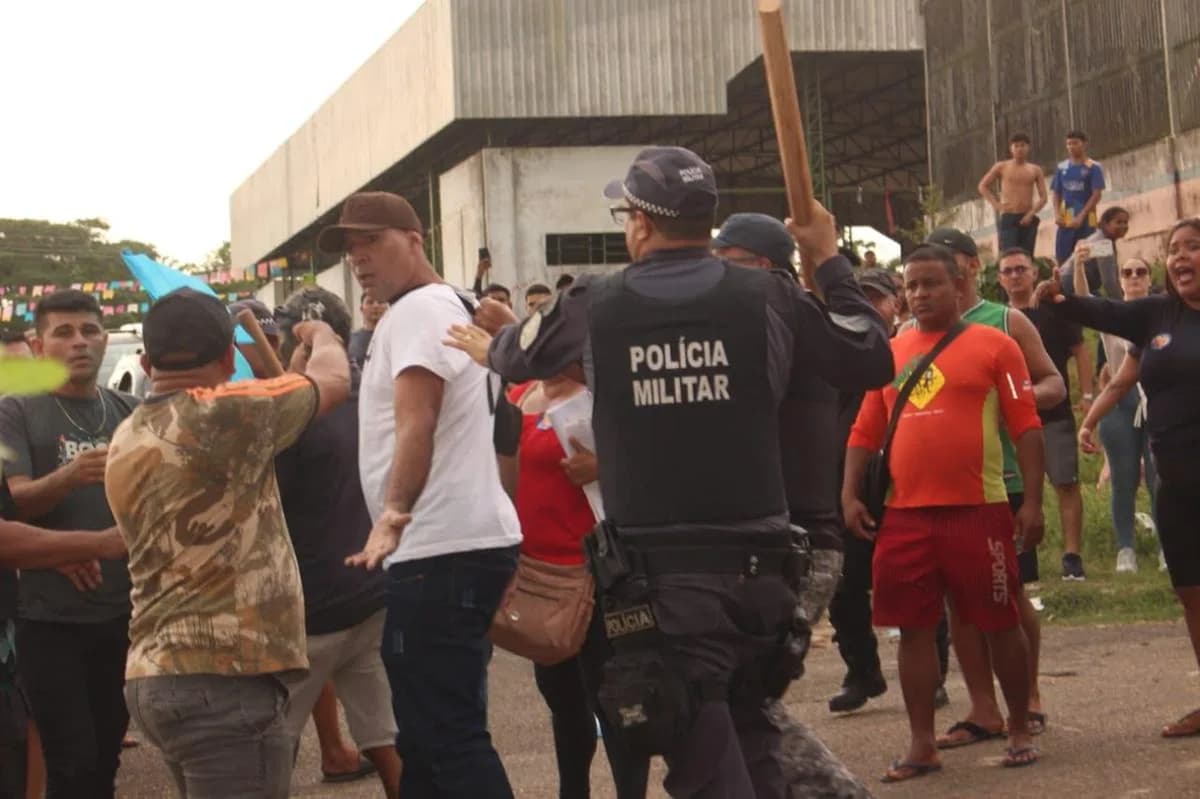 VÍDEO: Spray de pimenta, socos e confusão marcam campanha política de candidato a prefeito em Borba