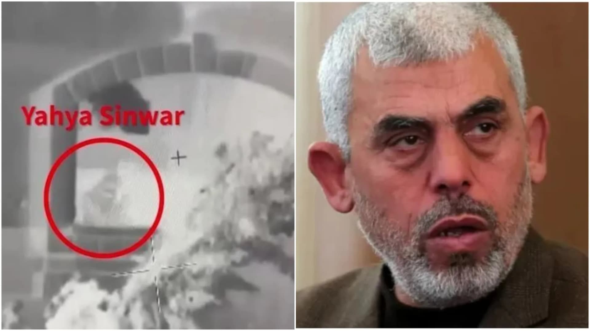 Vídeo mostra o momento em que prédio onde estava líder do Hamas é destruido