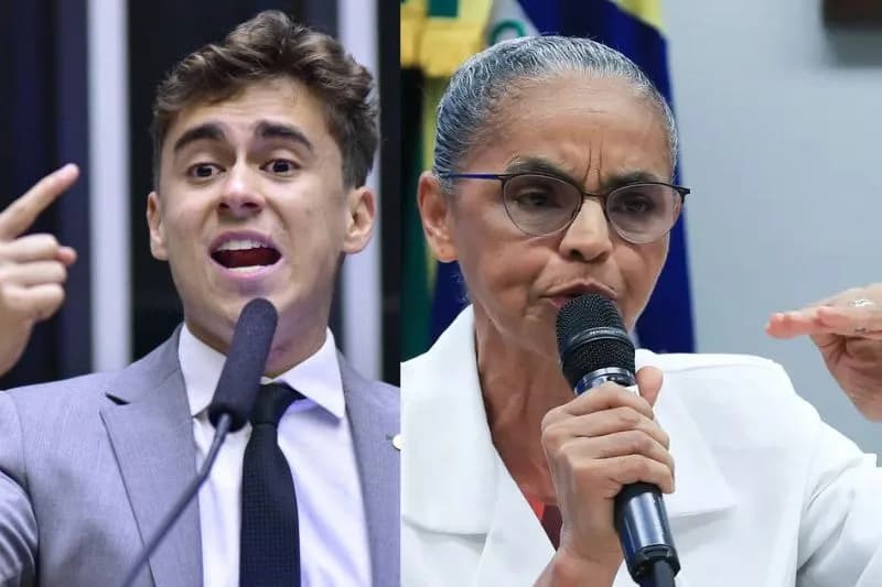 Nikolas Ferreira chama ministra Marina Silva de “incompetente” e “incoerente” em audiência na Câmara