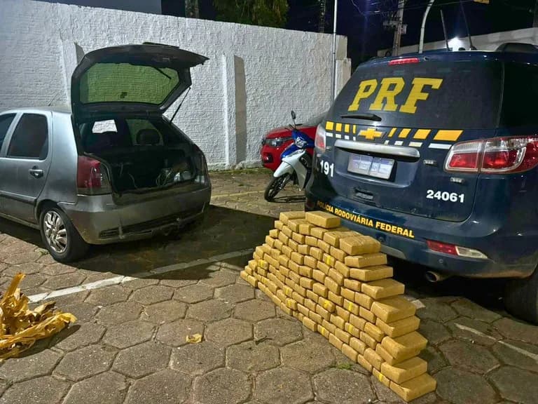 VELOZES E FURIOSOS: Homem é preso com maconha após perseguição em alta velocidade, no Acre