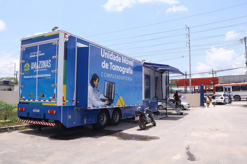 Carretas da Saúde e Tomografia vão atender zonas oeste e sul de Manaus a partir desta segunda (11)