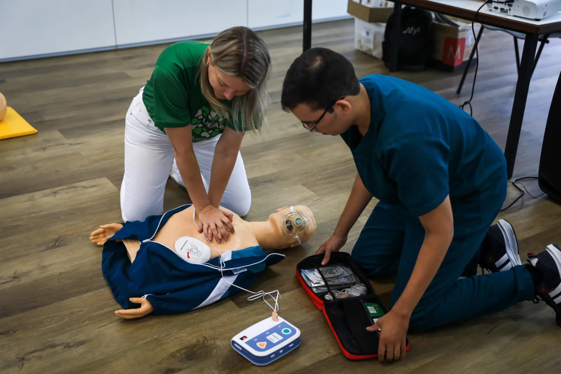 Programa “UEA Cardio Protegida“ realiza capacitação para atendimento básico na EST