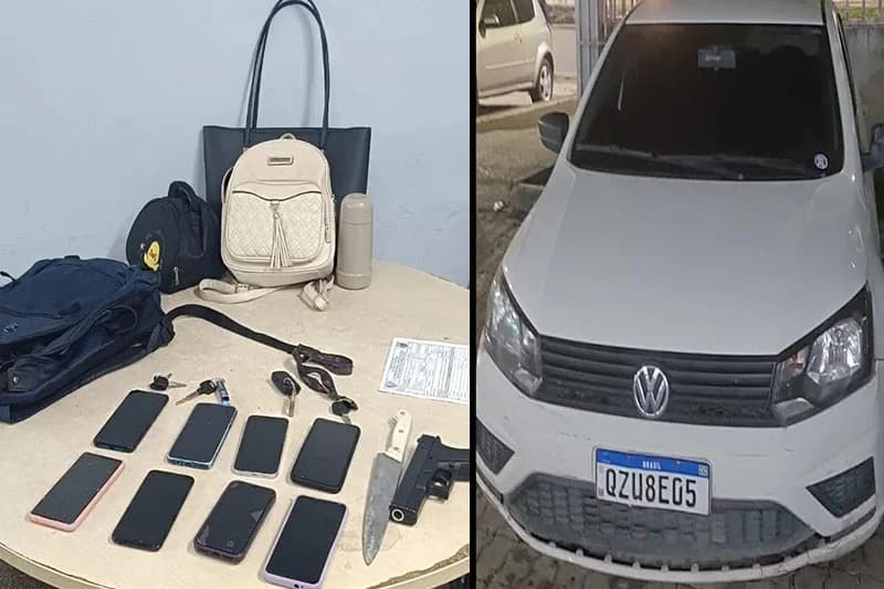 Bando é preso por roubo de veículo; ação policial ocorreu na zona Leste de Manaus