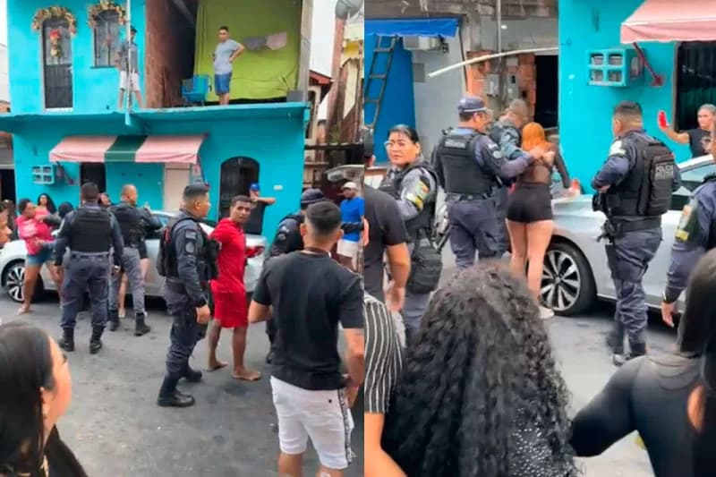 VÍDEO: Após ser filmado com “arma” em festa, homem é preso horas depois na Compensa
