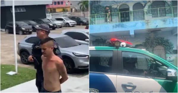 Suspeito de matar homem a facadas em quitinete é preso enquanto bebia em bar no Mutirão