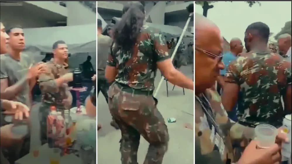 VÍDEO: Exército investiga festa de militares em Batalhão no RJ
