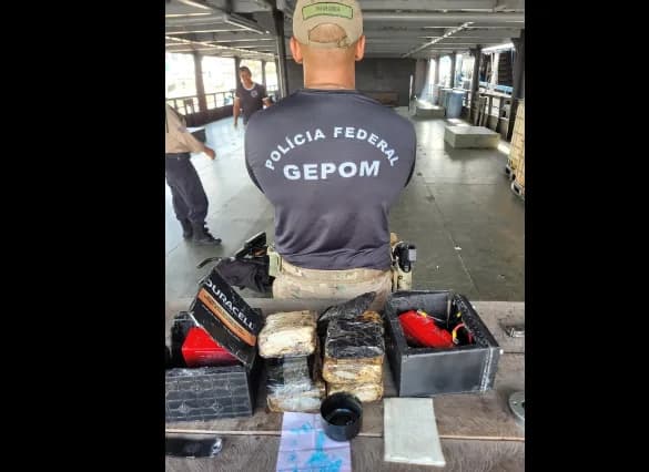 PF apreende 4 kg de cocaína escondidos em motor de cadeira de rodas em Tabatinga