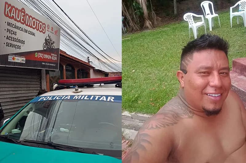 Em Manaus, mecânico é assassinado com tiro na cabeça enquanto trabalhava