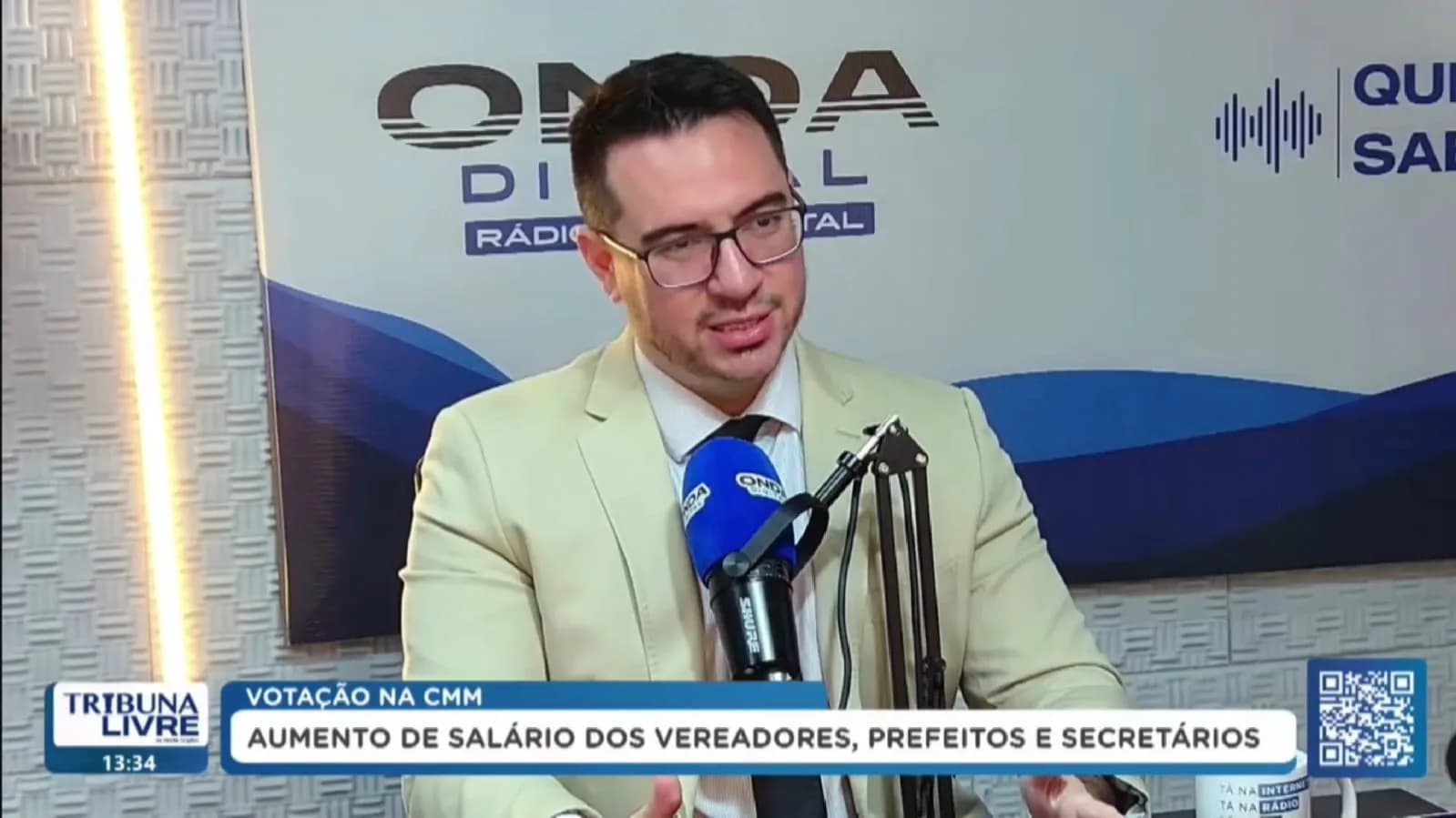 Rodrigo Guedes comenta projeto que aumenta salários dos vereadores: “Eu não fui atrás disso, não participei de nenhuma conversa”