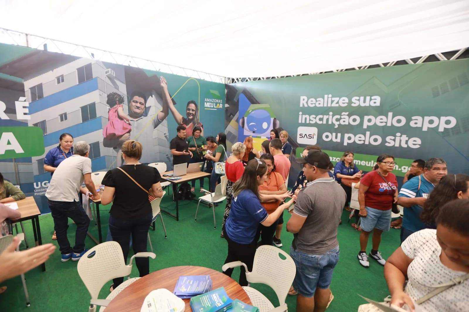 Feirão Amazonas Meu Lar gerou R$ 55 milhões em vendas de unidades habitacionais com subsídio estadual