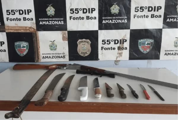 Suspeito de furtar e roubar casas é preso em Fonte Boa