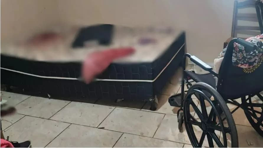 Homem dá banho em idosa cadeirante e depois a espanca até a morte no PR