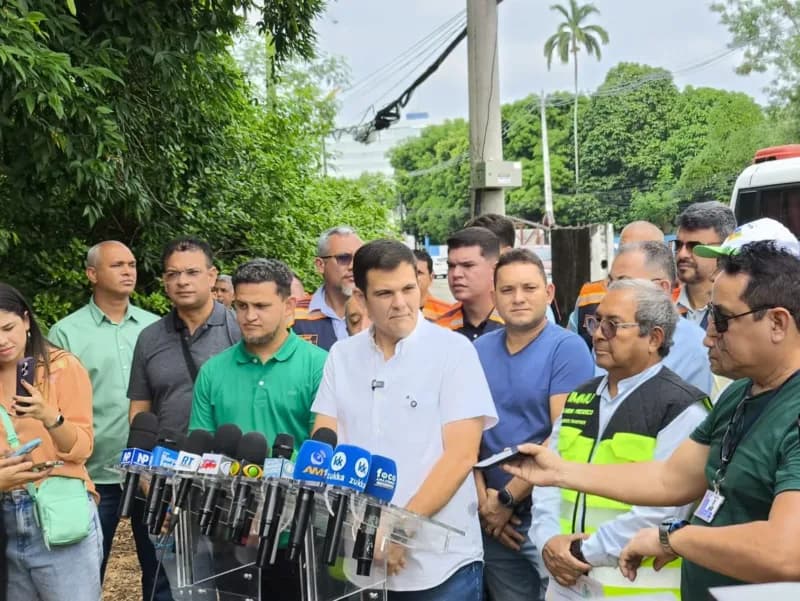 VÍDEO: Avenida Mário Ypiranga será interditada para obras durante feriado em Manaus