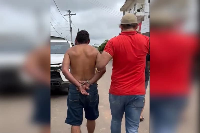Homem é preso por ato libidinoso na presença da sobrinha de 7 anos, em Tapauá