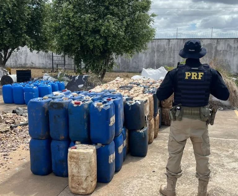 Sete mil litros de combustível irregular são apreendidos em Boa Vista