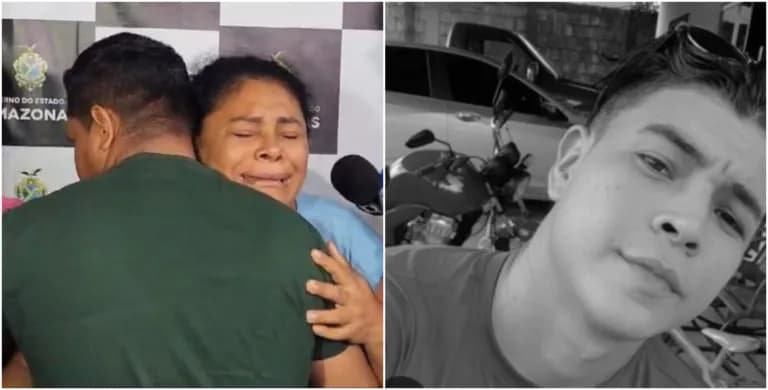 “Que a justiça seja feita”, diz, aos prantos, mãe de jovem morto por PM durante o Natal