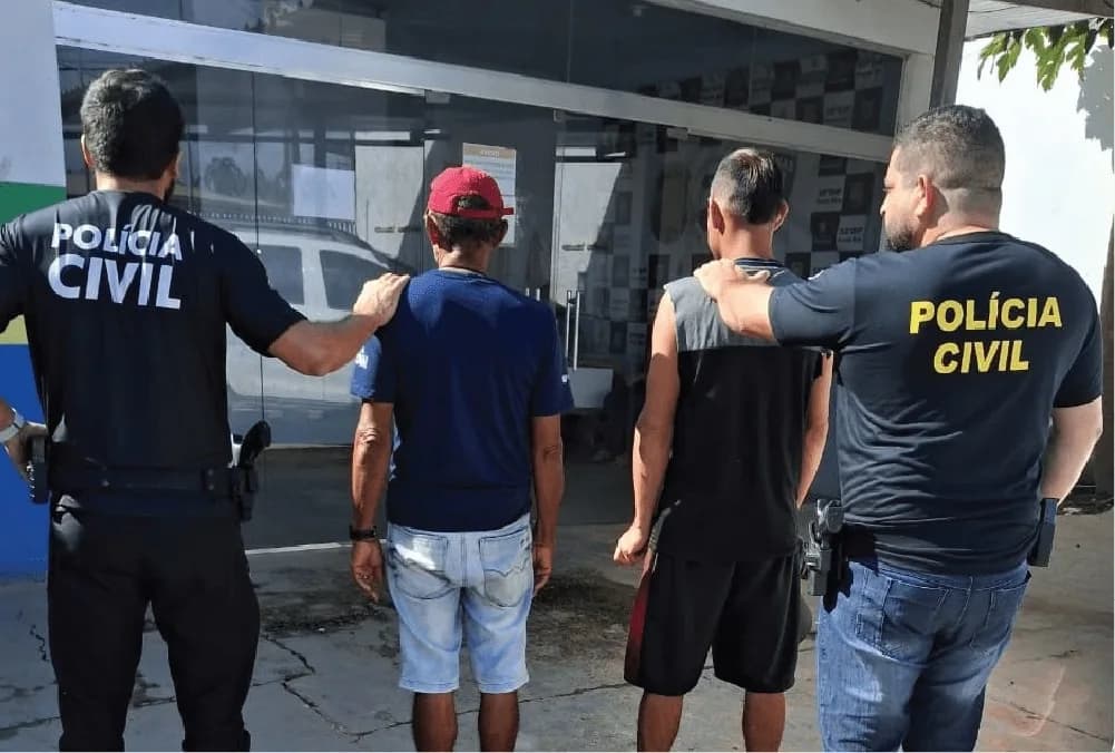 Dupla é presa por furto e receptação qualificada de fios de energia elétrica em Fonte Boa