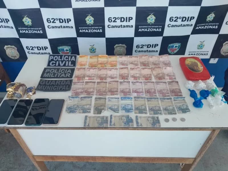 Homem com histórico de crimes é preso vendendo drogas em Canutama