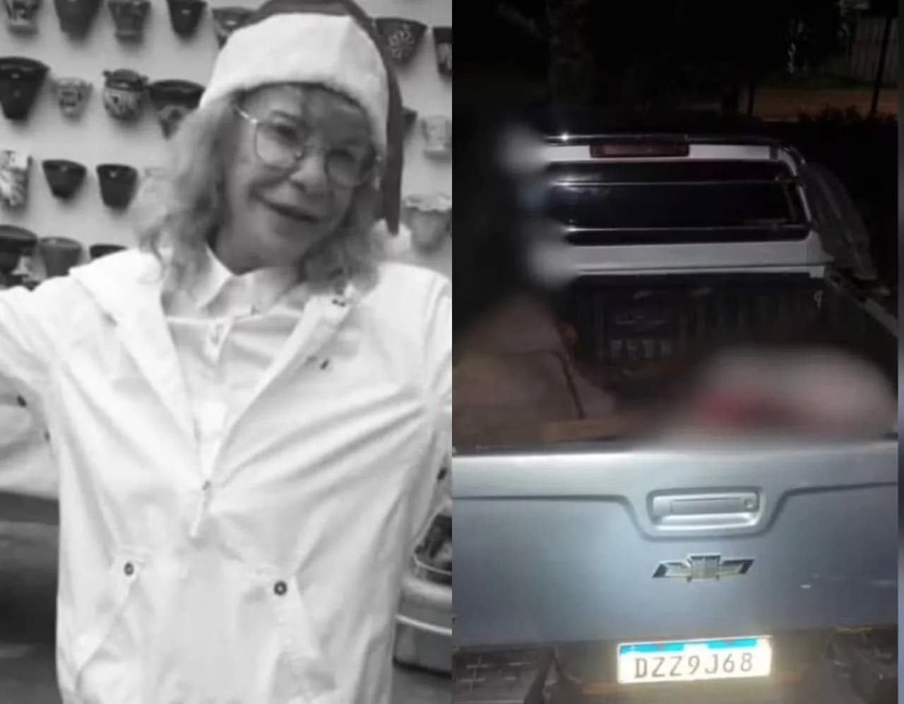 Idosa de 71 anos é encontrada morta em caminhonete no DF