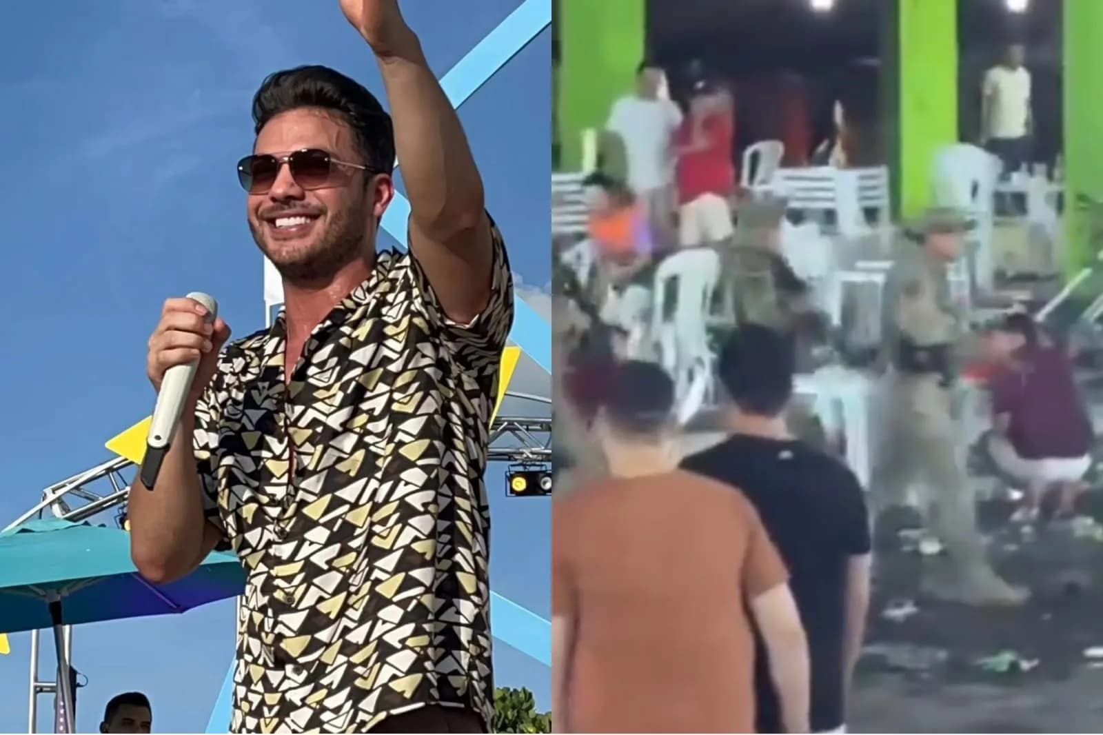 VÍDEO: Show de Wesley Safadão é interrompido por tiroteio; um homem morreu