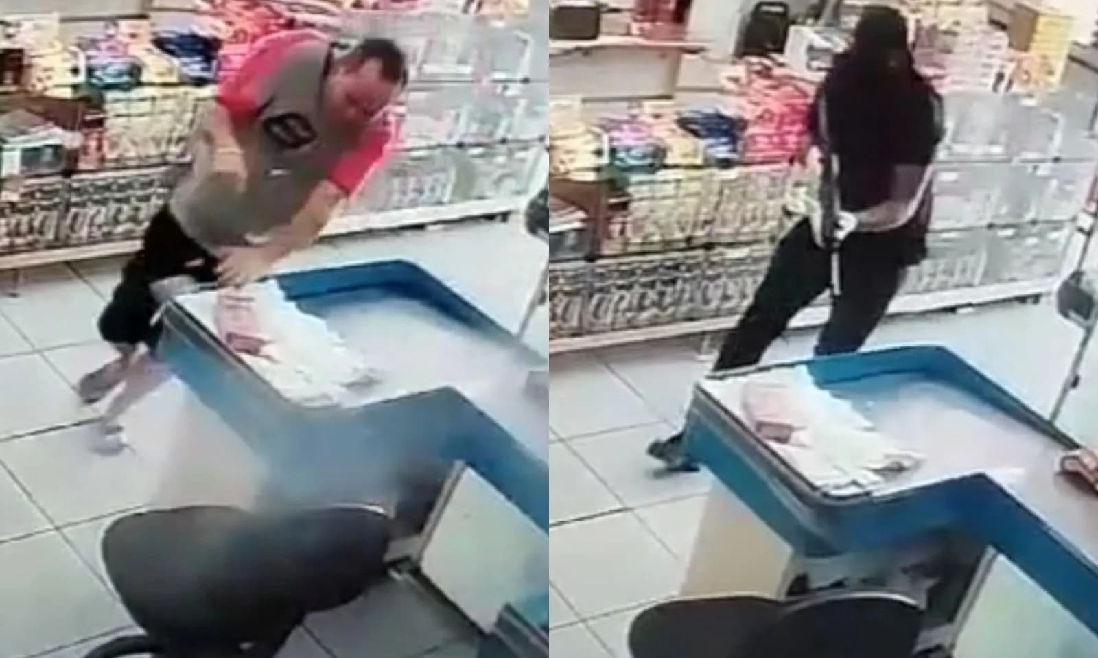 VÍDEOS: Homem é morto a tiros em supermercado no interior de SP