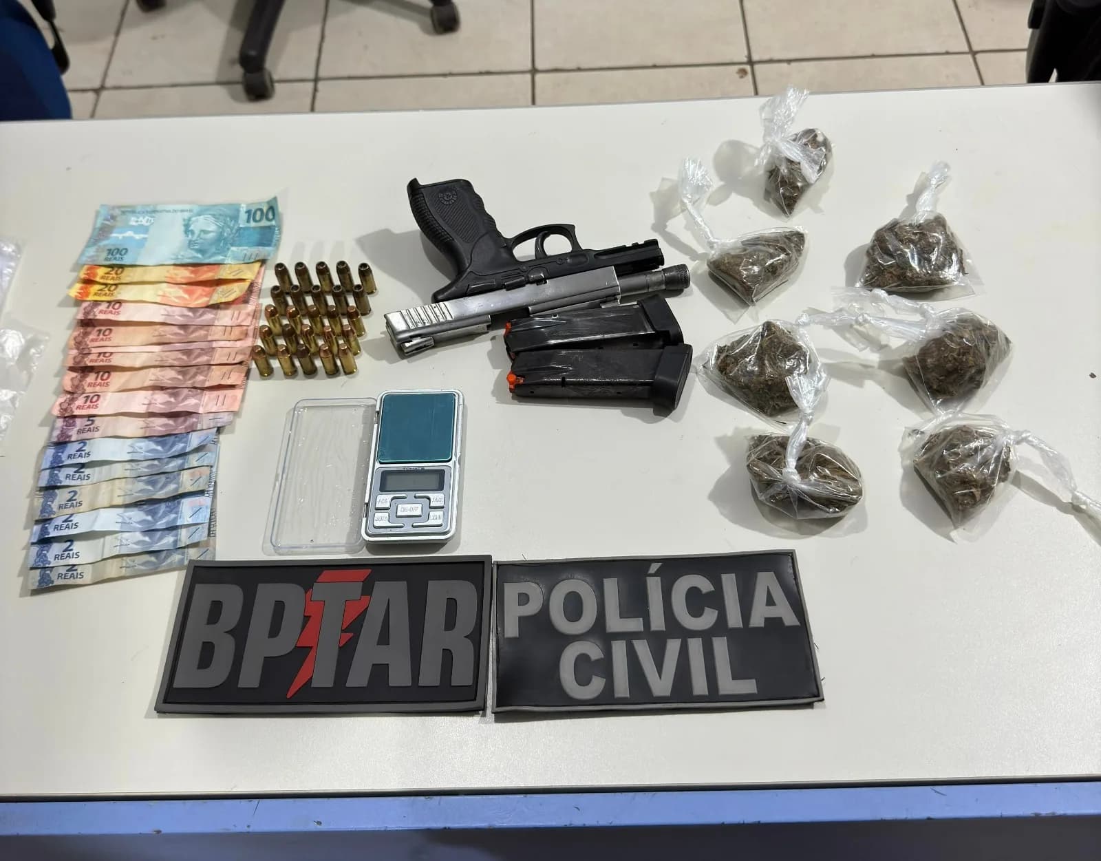 Sargento da PM é preso suspeito de assaltar açougue em Humaitá