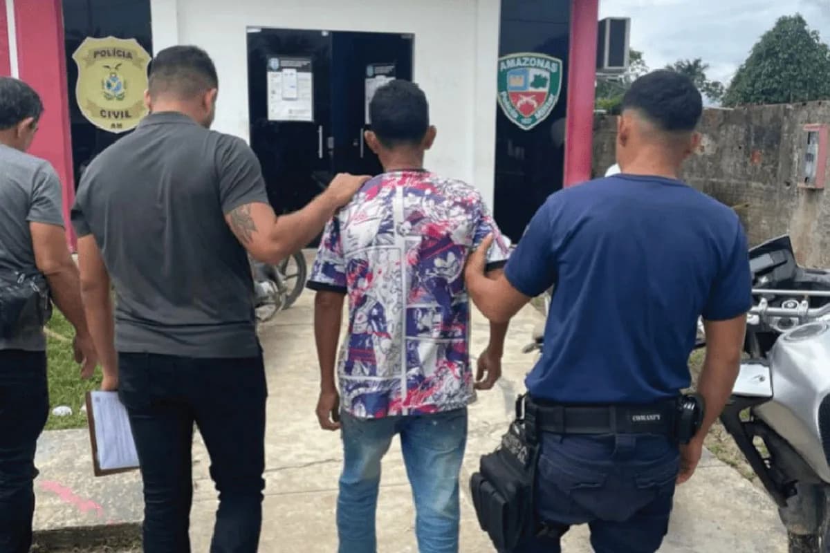 Homem é preso por estupro de criança de 11 anos em Japurá, no AM