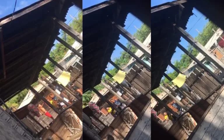 VÍDEO: Homem metralha mulher com arma de gel para separar briga