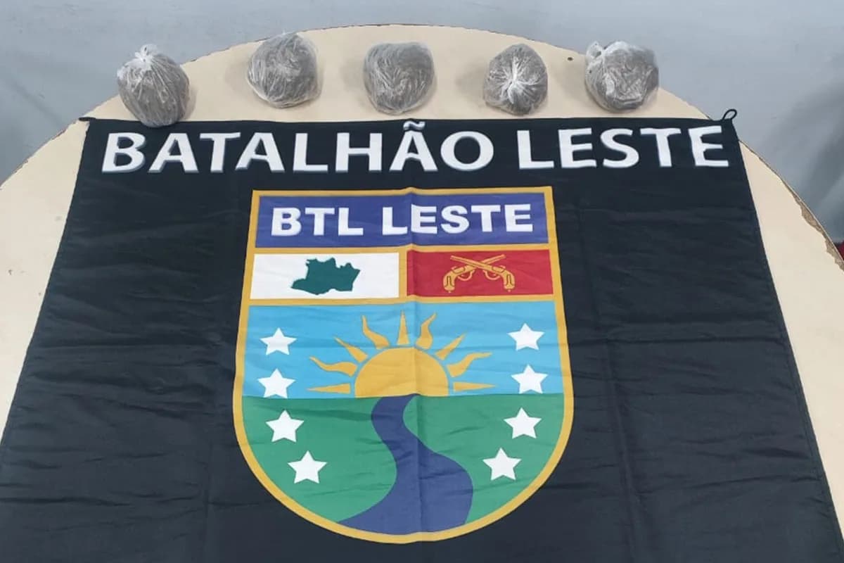 Homem é preso com drogas na Operação Natal Mais Seguro, em Manaus