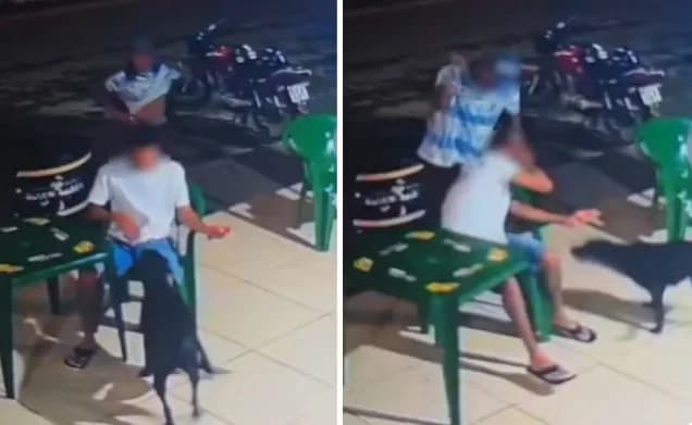 VÍDEO: Em Goiás, servente de pedreiro é preso por esfaquear jovem