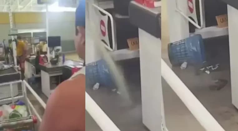 VÍDEO: No RN, mulher é socorrida após celular pegar fogo dentro do bolso dela