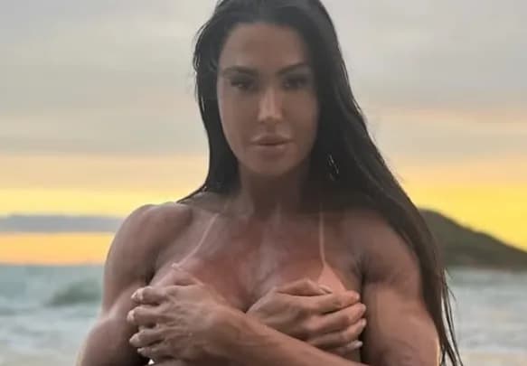 Confinada no BBB 25, Gracyanne Barbosa tem vídeo íntimo vazado; veja