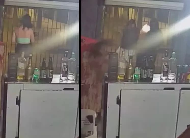 VÍDEO: Mulher é baleada durante atendimento a suspeito em bar de Porto Alegre