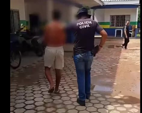 Vídeo: Avô postiço é preso após estuprar criança de 7 anos em troca de R$ 5 em Lábrea