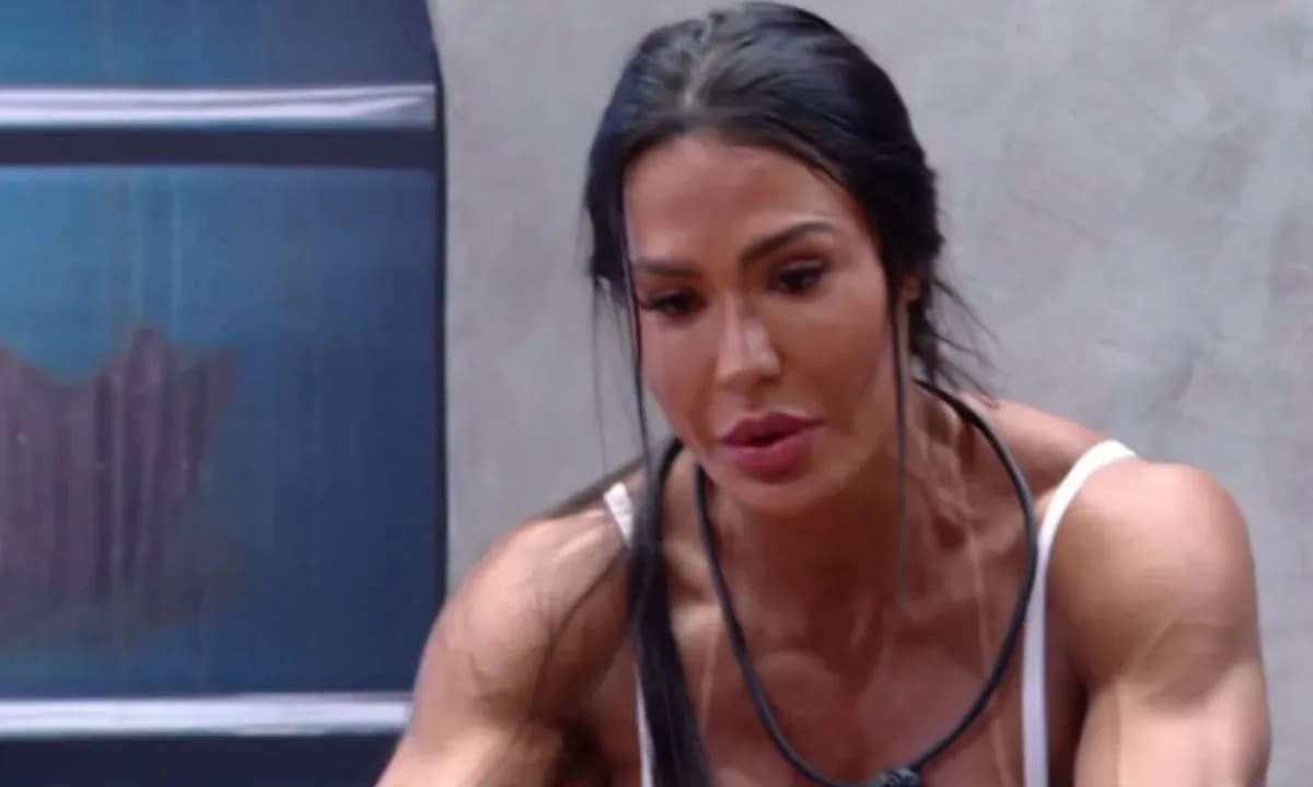 BBB25: Gracyanne desabafa sobre fim de casamento com Belo