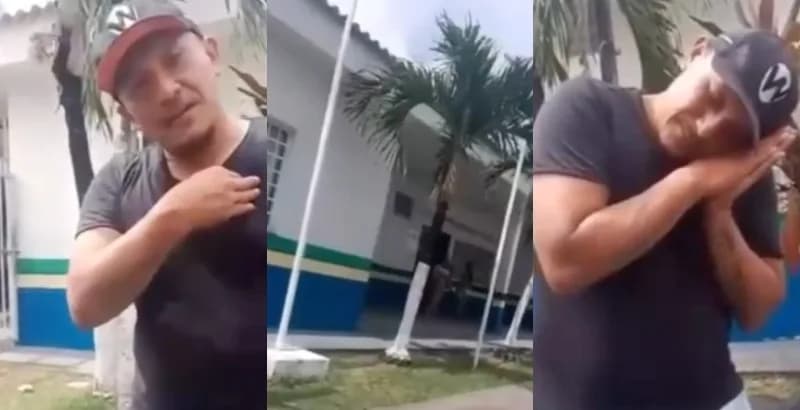VÍDEO: Homem vai à delegacia e pede para ser preso após ser traído em Manaus