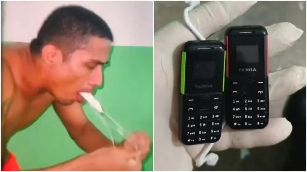 VÍDEO: Detento “vomita” dois celulares e cabo USB ao ser flagrado em presídio no Ceará