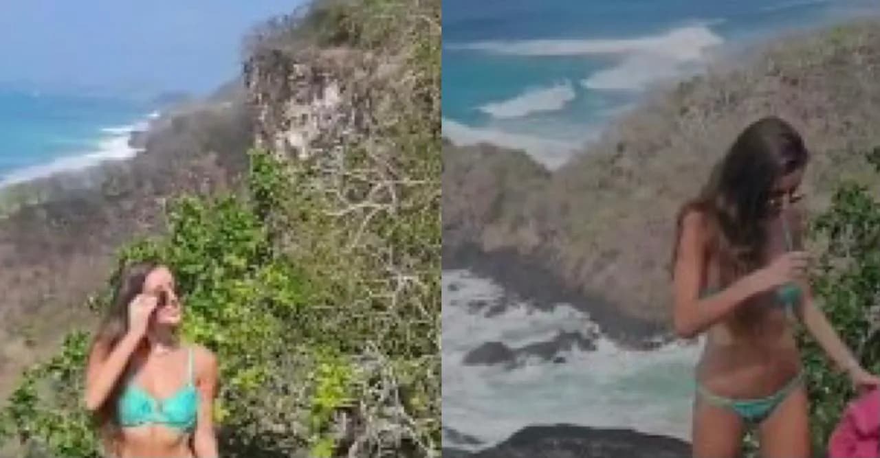 Turista é flagrada fazendo fotos em área proibida em Fernando de Noronha