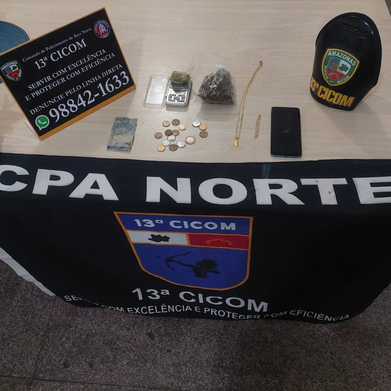 Traficante com mandado em aberto em Manaus é preso no Cidade de Deus